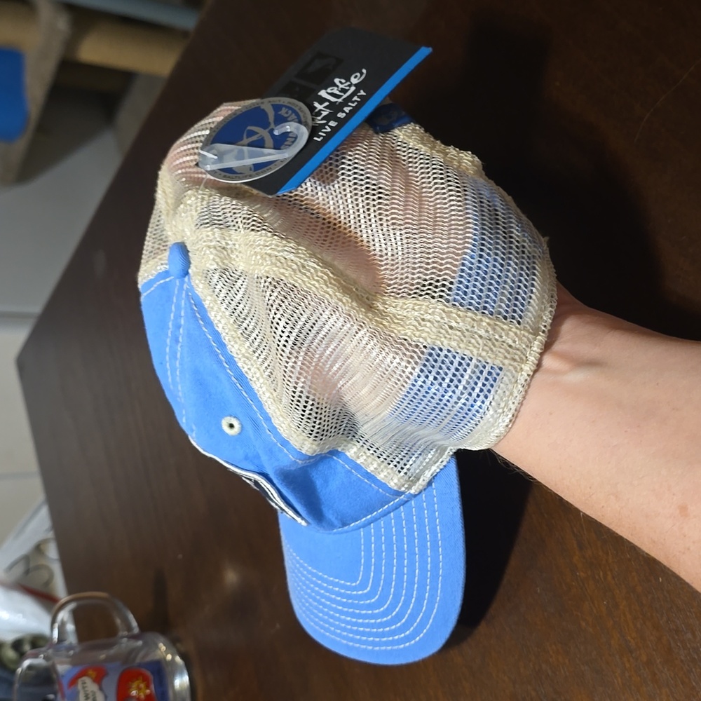 Salt life light blue‎ Snapback hat  NWT - Picture 5 of 9